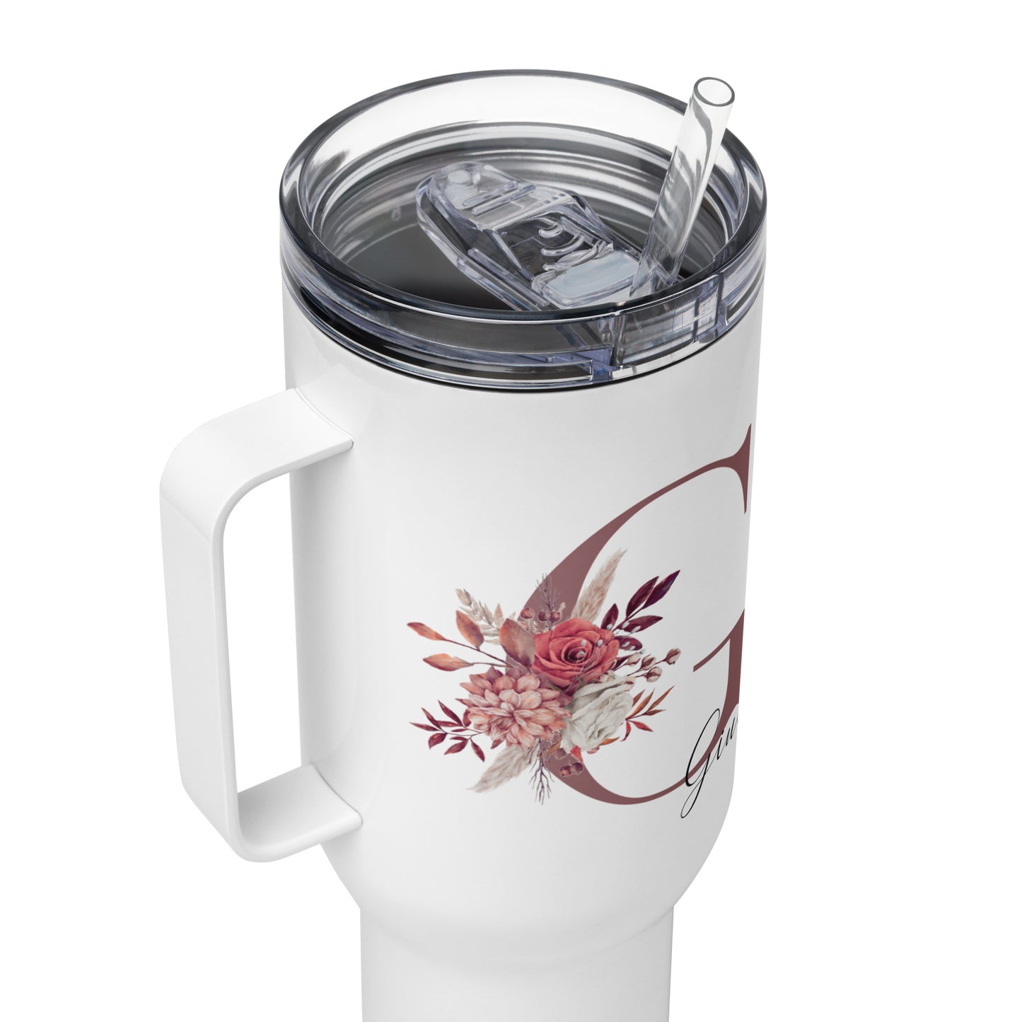 Thermo-Reisebecher mit Griff