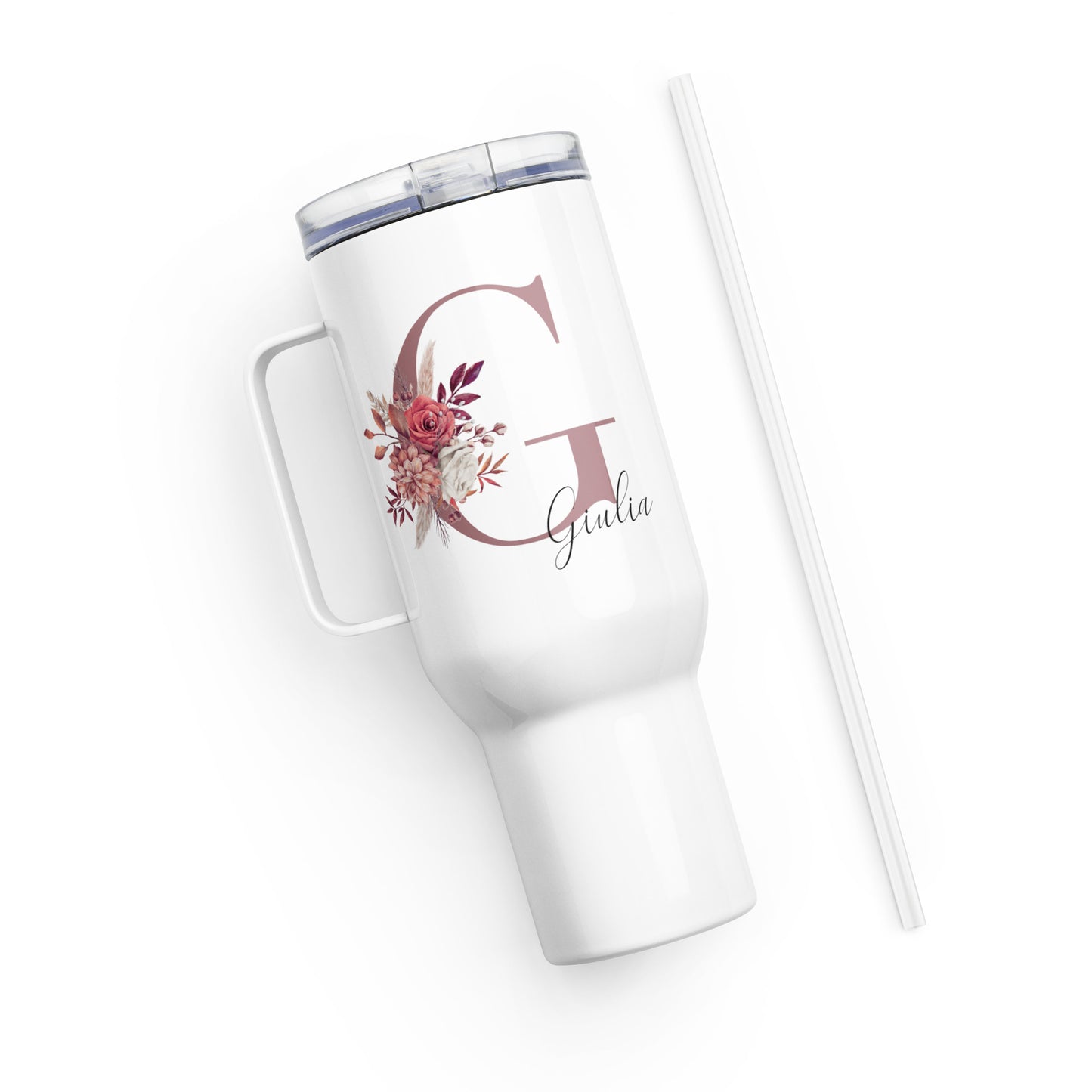 Thermo-Reisebecher mit Griff